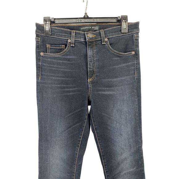 Veronica Beard Kate 10” Skinny Jeans Womens Size 27 color Indigo high rise. - Picture 3 of 6